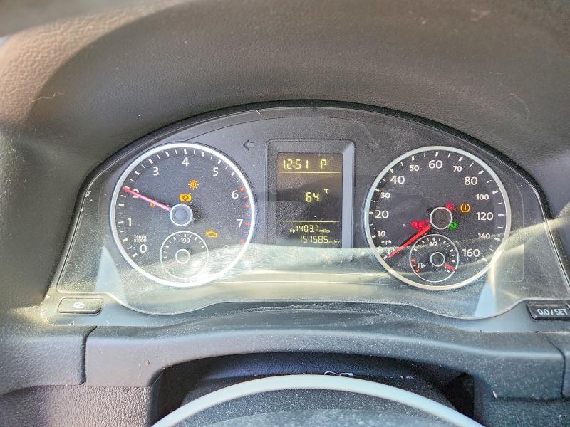 2010 Volkswagen Tiguan VIN WVGBV7AX6AW523838 COPART salvage auction — FRONT END, Ut - Certificate Of Title, sold $150 on 2026-07-02 (photo 9)