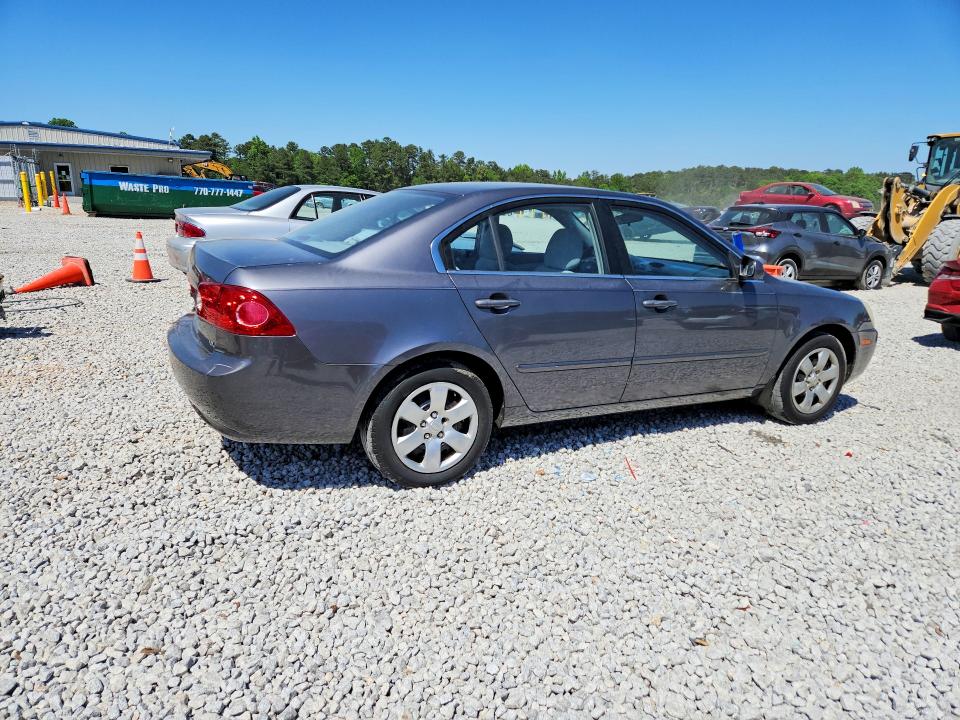 2008 Kia Optima VIN KNAGE123285209247 COPART salvage auction — REAR END, GA - CERT OF TITLE-SALVAGE, sold $550 on 2026-07-30 (photo 3)
