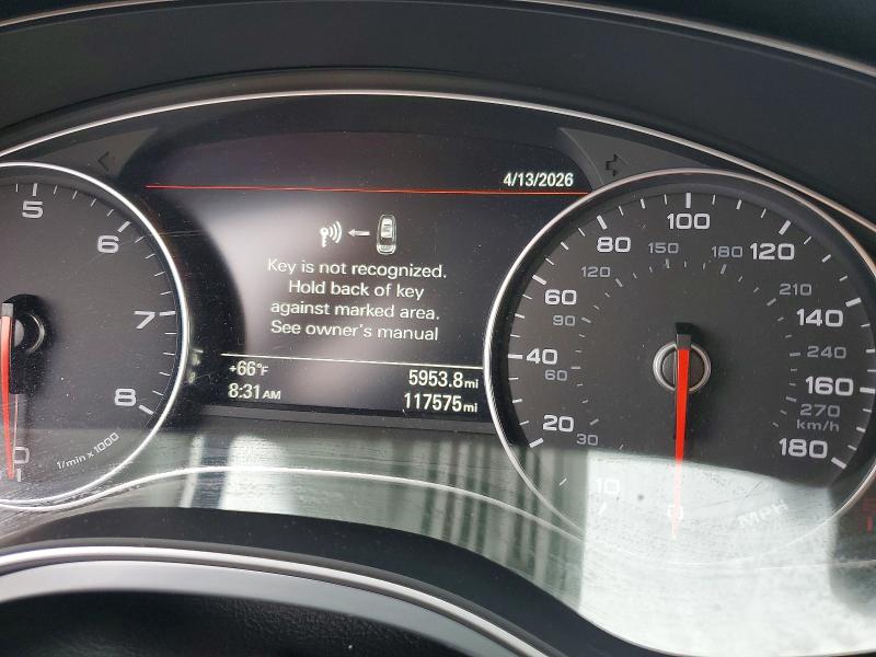 2015 Audi A6 VIN WAUFFAFC5FN026912 COPART salvage auction — FRONT END, Ia - Cert Of Title-Salvage Title, sold $2,400 on 2026-07-06 (photo 9)