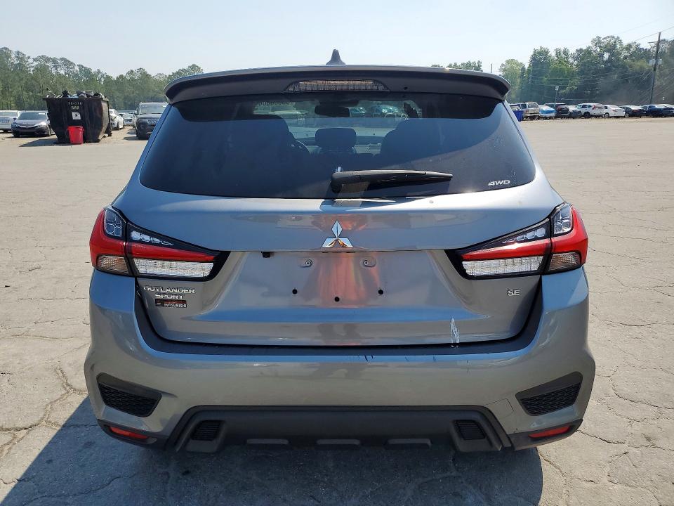 2025 Mitsubishi Outlander VIN JA4ARUAU6SU011528 COPART salvage auction — FRONT END, Ga - Cert Of Title-Salvage, sold $5,200 on 2026-07-09 (photo 6)