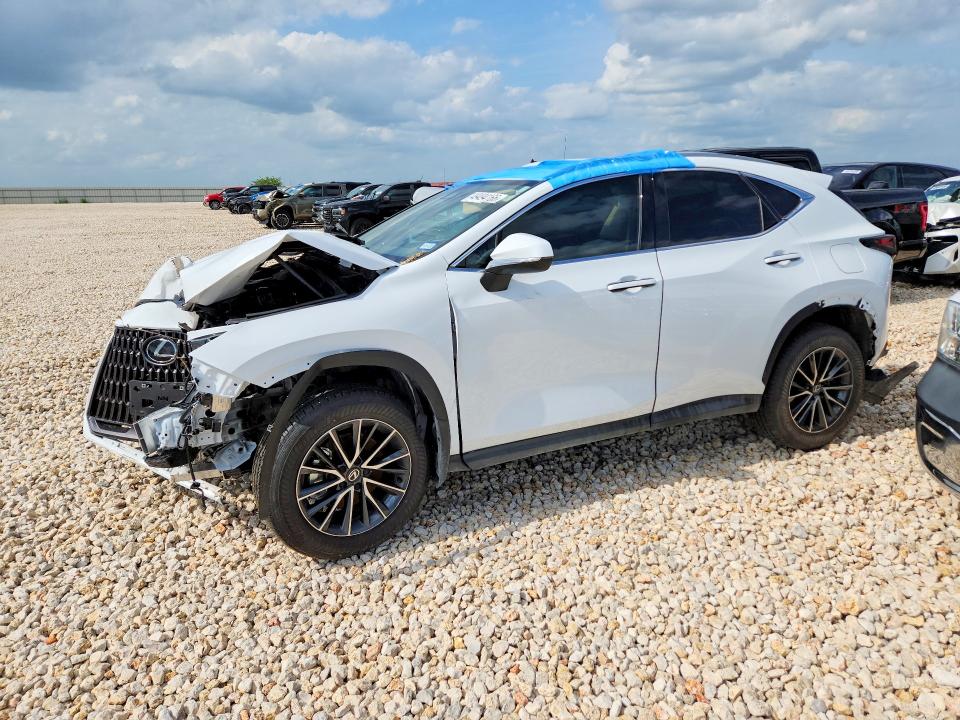 2026 Lexus Nx VIN 2T2GGCEZ7TC106079 COPART salvage auction — FRONT END, Tx - Salvage Vehicle Title, sold $10,100 on 2026-07-09 (photo 1)