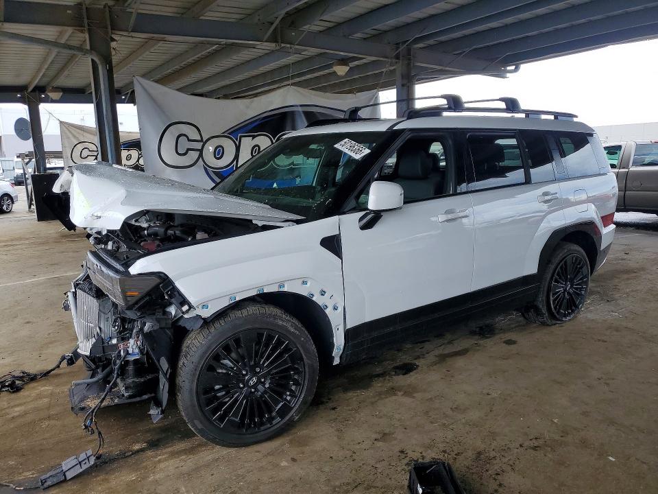 2025 Hyundai Santa fe VIN 5NMP5DG12SH066896 COPART salvage auction — FRONT END, Ca - Salvage Certificate, sold $6,900 on 2026-07-09 (photo 1)