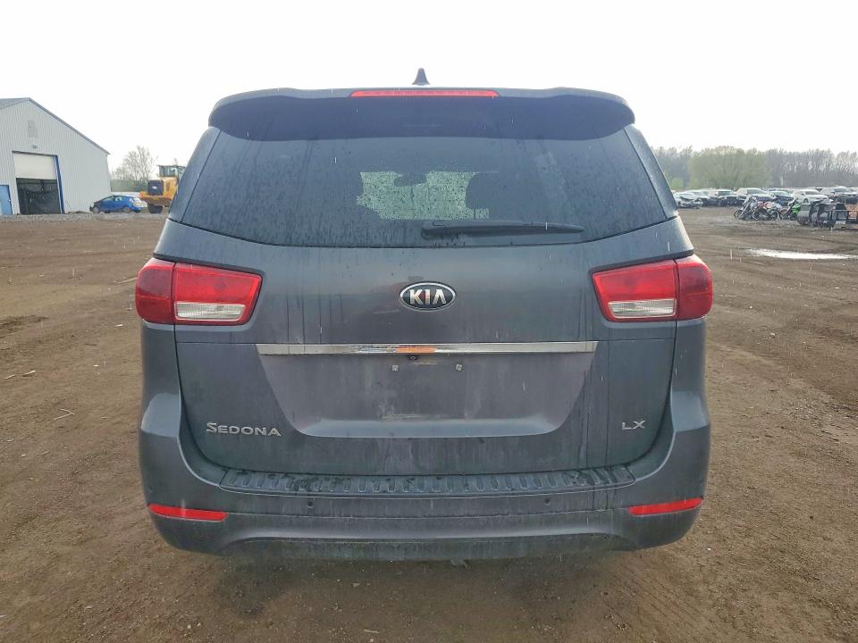 2016 Kia SEDONA VIN KNDMB5C12G6146470 COPART salvage auction — VANDALISM, Oh - Cert Of Title-Salvage, sold $1,300 on 2026-07-09 (photo 6)
