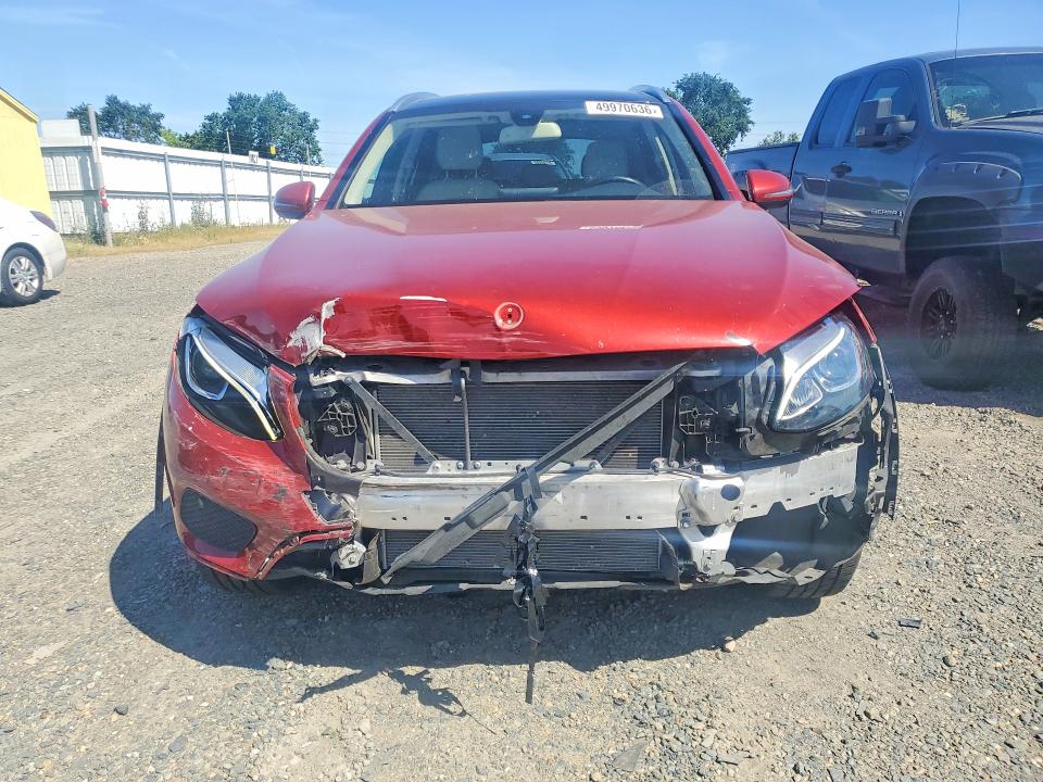 2018 Mercedes-benz Glc VIN WDC0G4KB0JV047724 COPART salvage auction — FRONT END, CA - SALVAGE CERTIFICATE, sold $3,350 on 2026-07-07 (photo 5)