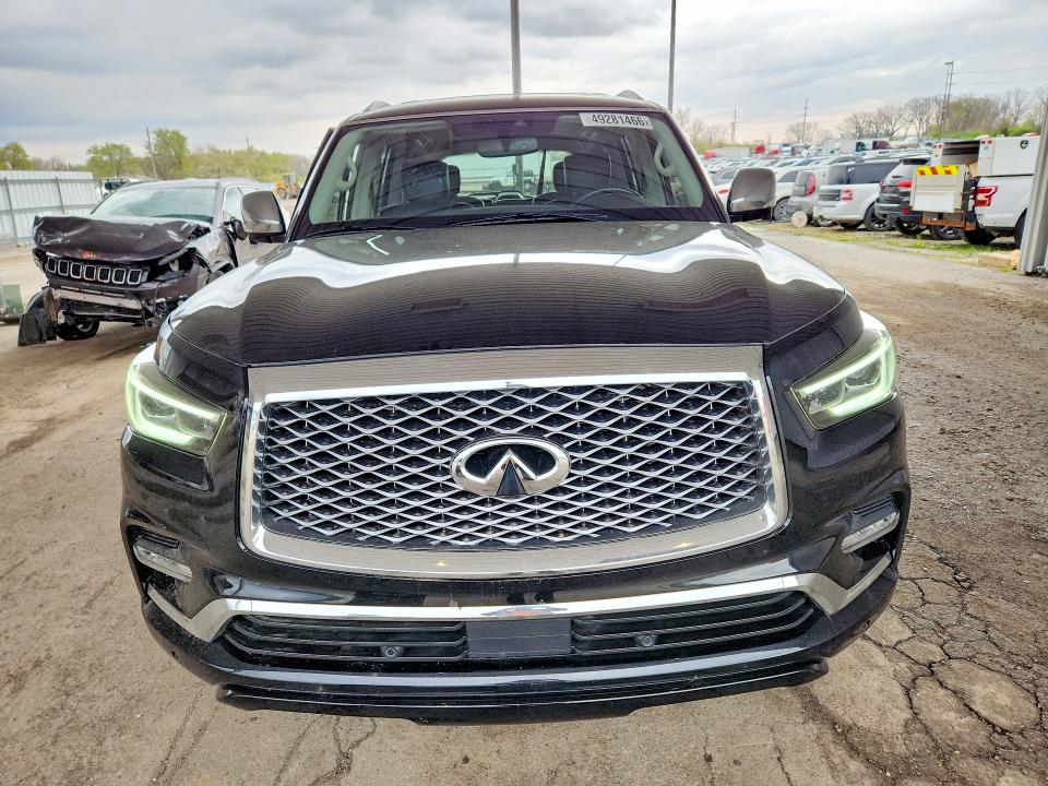 2019 Infiniti Qx80 VIN JN8AZ2NE9K9234909 COPART salvage auction — SIDE, In - Cert Of Title-Salvage Title, sold $4,950 on 2026-07-27 (photo 5)