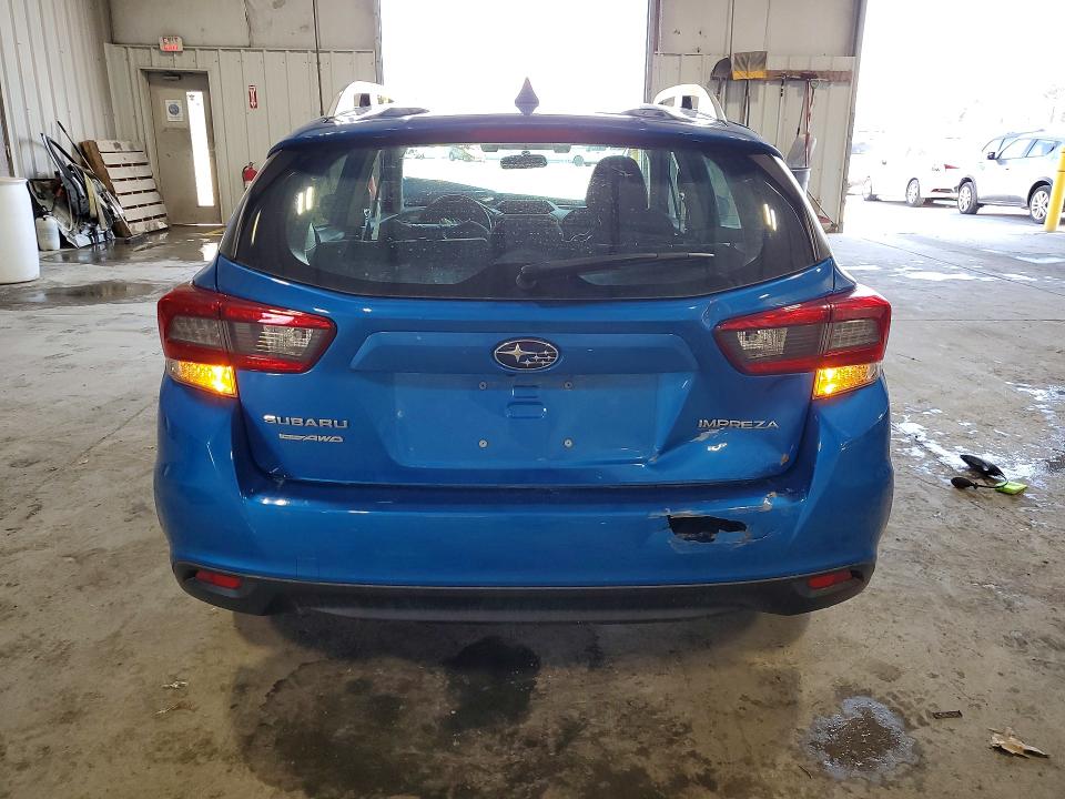 2022 Subaru Impreza VIN 4S3GTAD66N3711721 COPART salvage auction — FRONT END, Nh - Cert Of Title-Salvage, sold $2,300 on 2026-08-01 (photo 6)