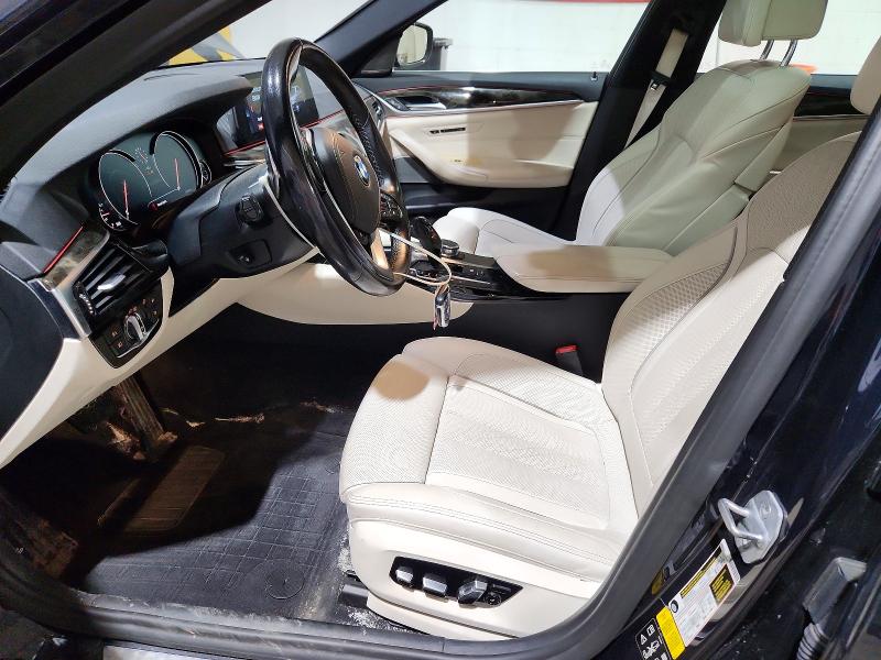 2018 BMW 5er VIN WBAJE7C51JWD53108 COPART salvage auction — FRONT END, Ma - Cert Of Title-Salvage, sold $14,600 on 2026-07-17 (photo 7)