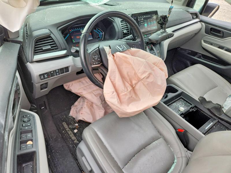 2021 Honda Odyssey VIN 5FNRL6H75MB029214 COPART salvage auction — FRONT END, Mo - Salvage Certificate Of Title, sold $2,200 on 2026-07-08 (photo 8)