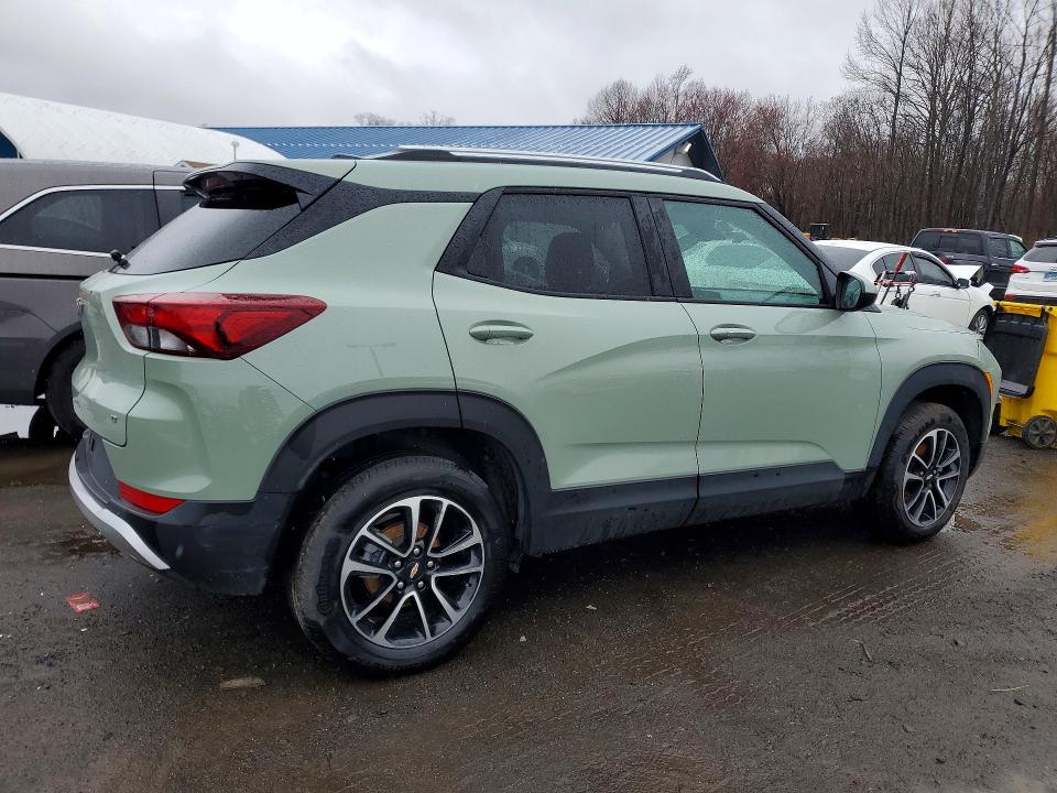 2025 Chevrolet Trailblazer VIN KL79MRSL5SB136054 COPART salvage auction — FRONT END, Ri - Certificate Of Title, sold $14,900 on 2026-07-27 (photo 3)