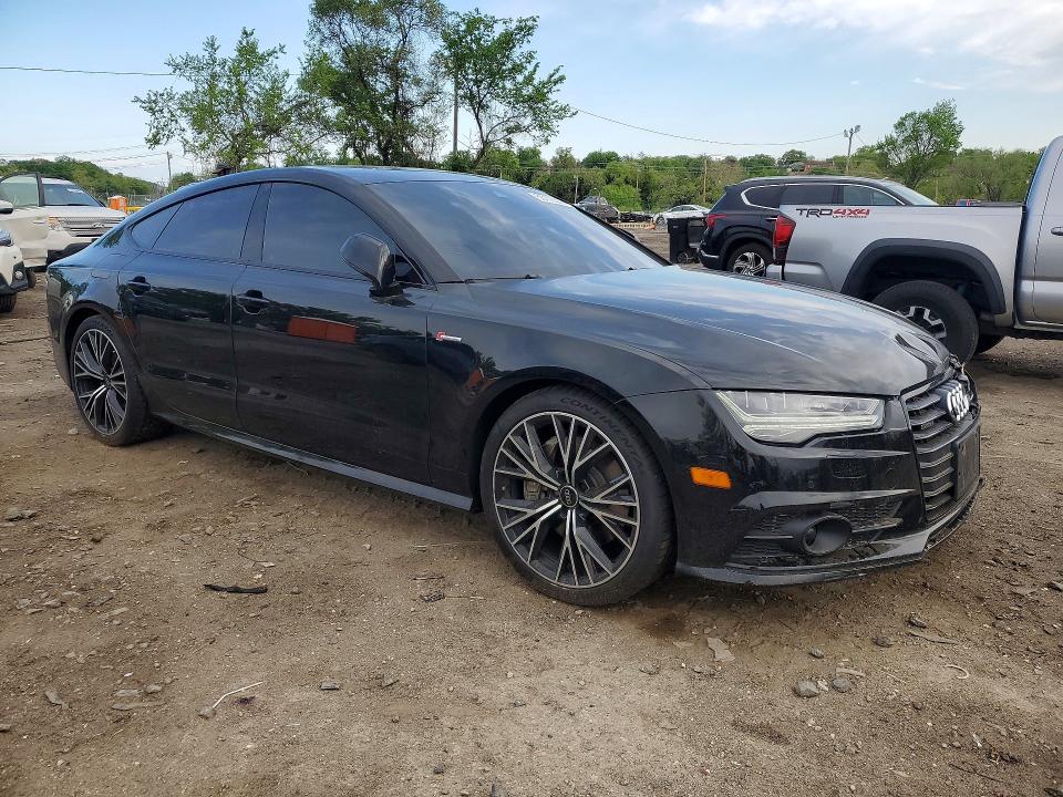 2018 Audi A7 VIN WAUW3AFC0JN091037 COPART salvage auction — FRONT END, Md - Cert Of Salvage > 75% Damage, sold $125 on 2026-07-02 (photo 4)