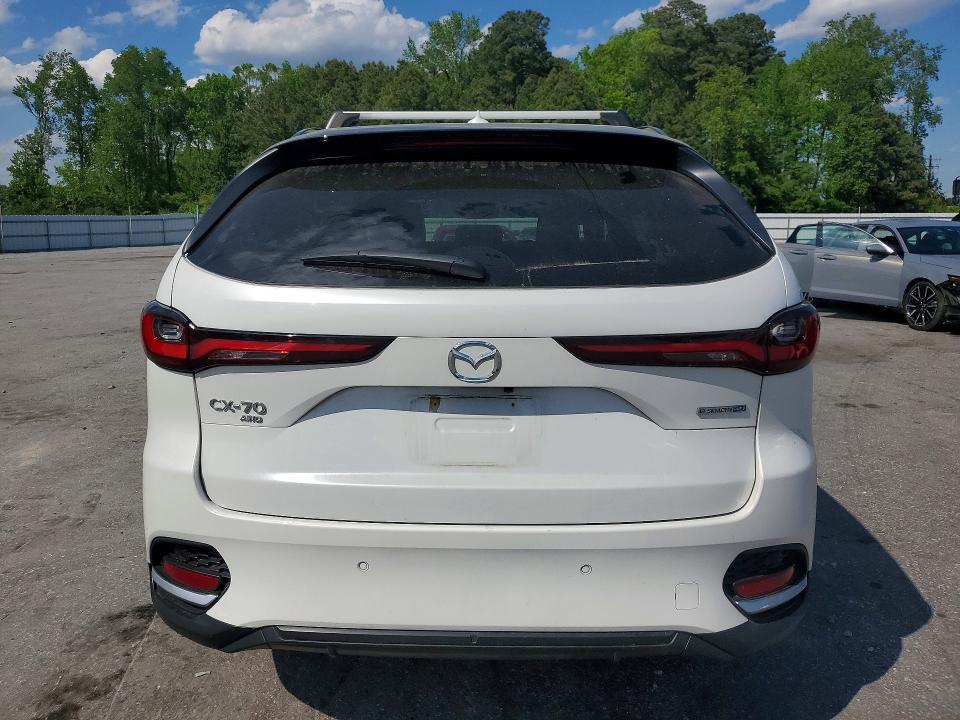 2025 Mazda Cx-70 VIN JM3KJEHA3S1111307 COPART salvage auction — SIDE, Nc - Salvage Certificate Of Title, sold $18,100 on 2026-07-14 (photo 6)