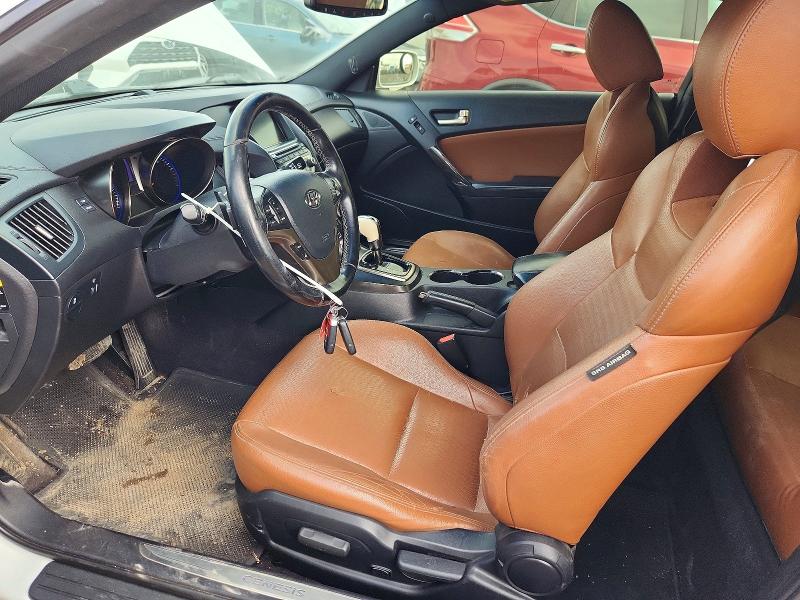 2013 Hyundai Genesis VIN KMHHU6KJ3DU106663 COPART salvage auction — FRONT END, Il - Salvage Certificate, sold $250 on 2026-07-28 (photo 7)