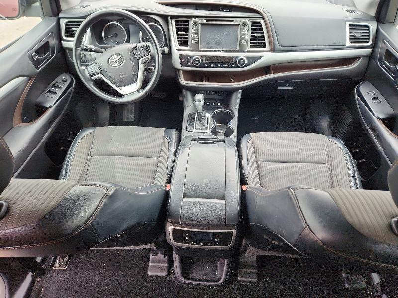 2018 Toyota Highlander VIN 5TDBZRFH0JS800148 COPART salvage auction — FRONT END, Salvage Title, sold $2,950 on 2026-07-22 (photo 8)