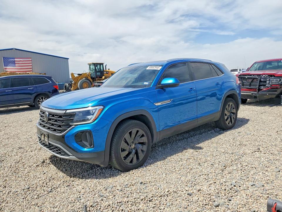 2025 Volkswagen Atlas VIN 1V2KE2CA2SC215048 COPART salvage auction — SIDE, Tx - Salvage Vehicle Title, sold $13,900 on 2026-07-09 (photo 1)