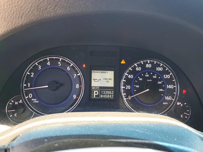 2010 Infiniti G VIN JN1CV6AR2AM254398 COPART salvage auction — FRONT END, Ga - Cert Of Title-Salvage, sold $425 on 2026-07-06 (photo 9)