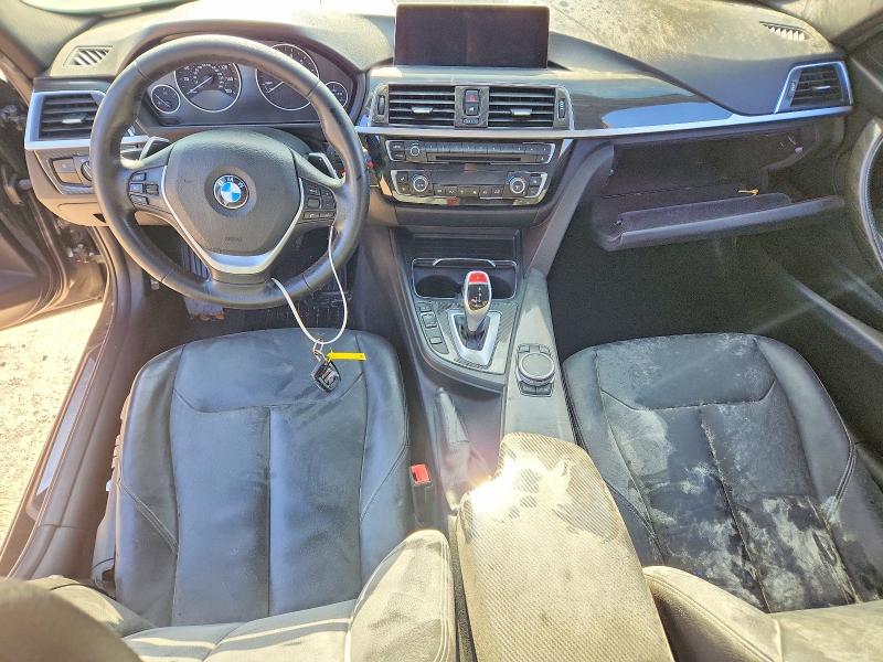 2017 BMW 3 series VIN WBA8B9G55HNU50175 COPART salvage auction — BURN, Fl - Cert Of Title Slvg Rebuildable, sold $350 on 2026-07-27 (photo 8)