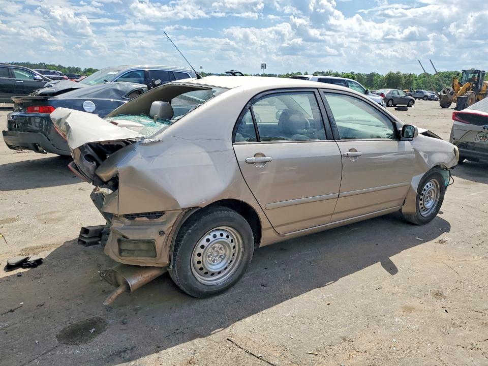 2003 Toyota Corolla VIN 1NXBR32E43Z163073 COPART salvage auction — REAR END, Ga - Cert Of Title-Salvage, sold $775 on 2026-07-10 (photo 3)