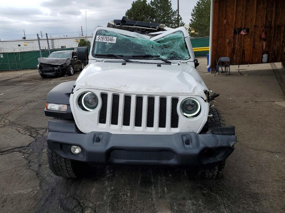 2022 Jeep Wrangler / VIN 1C4HJXDG9NW162360 COPART salvage auction — ROLLOVER, Other, sold $2,950 on 2026-07-09 (photo 5)