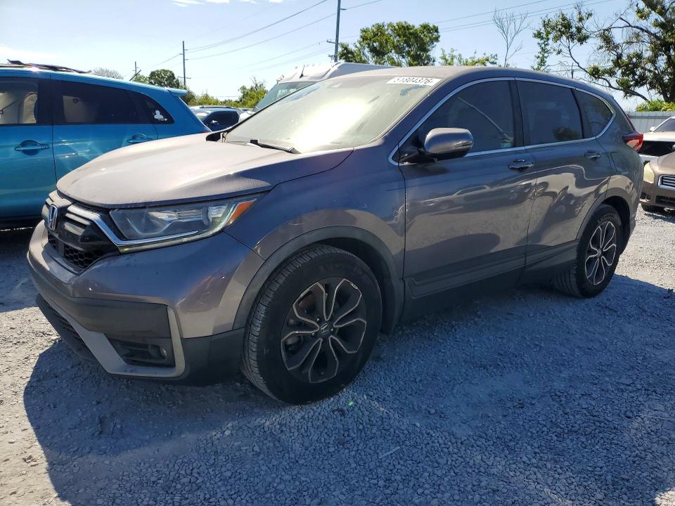 2020 Honda Cr-v VIN 7FARW1H89LE028864 COPART salvage auction — SIDE, FL - CERT OF TITLE SLVG REBUILDABLE, sold $2,250 on 2026-07-24 (photo 1)