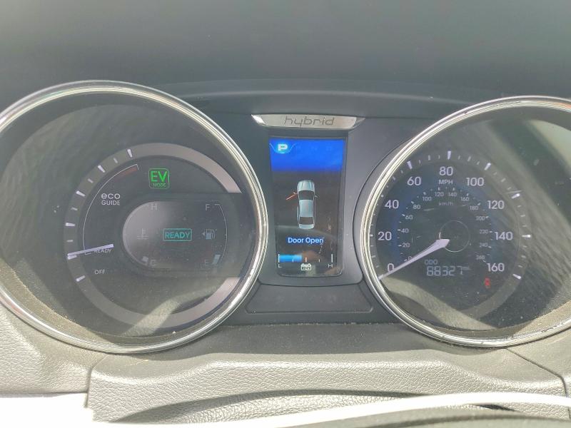 2014 Hyundai Sonata VIN KMHEC4A43EA106638 COPART salvage auction — FRONT END, Hi - Certificate Of Title, sold $2 on 2026-07-20 (photo 9)