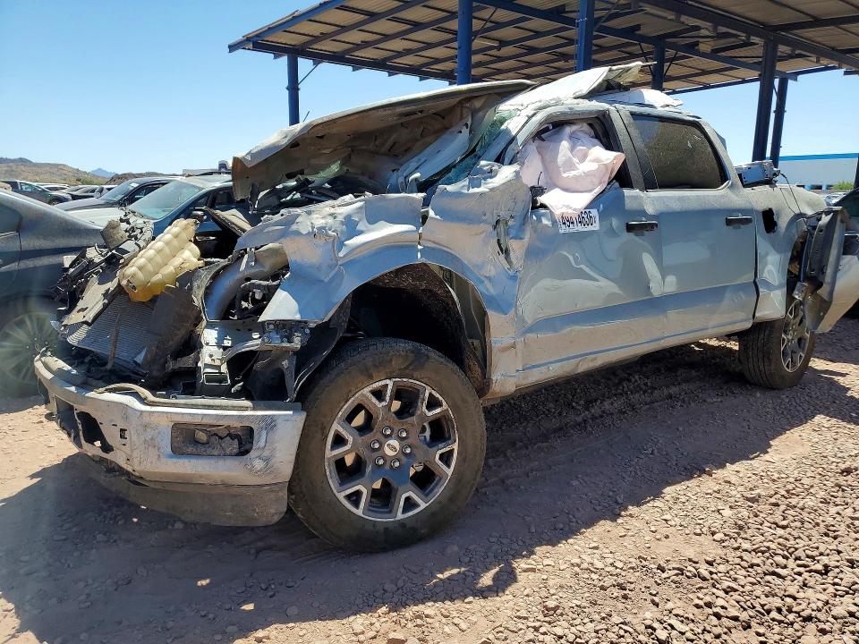 2025 Ford F-150 VIN 1FTEW2LP3SKD31784 COPART salvage auction — ROLLOVER, Id - Salvage Certificate Of Title, sold $2,400 on 2026-07-09 (photo 1)