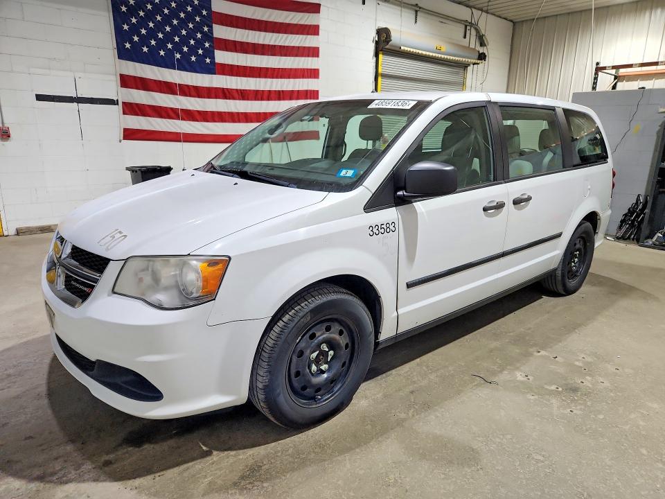 2014 Dodge Caravan VIN 2C4RDGBG7ER462440 COPART salvage auction — NORMAL WEAR, Salvage Title, sold $325 on 2026-09-10 (photo 1)
