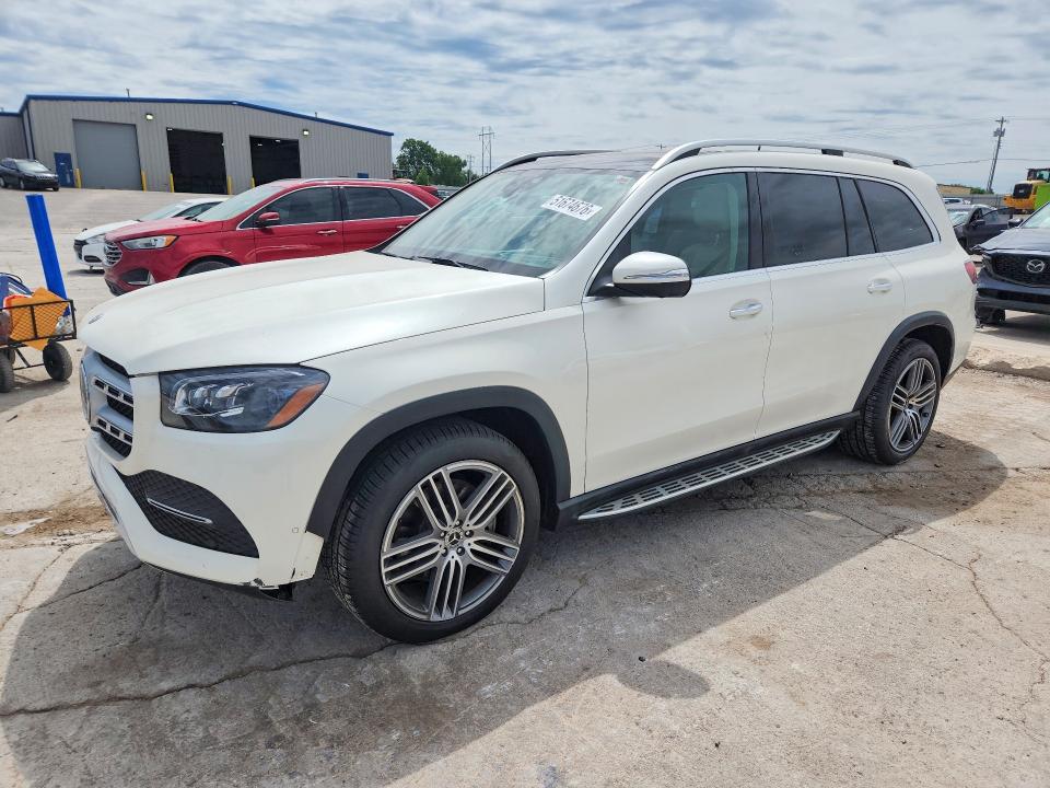 2021 Mercedes-benz Gls-class VIN 4JGFF5KE5MA351478 COPART salvage auction — FRONT END, Oh - Certificate Of Title (P), sold $22,800 on 2026-07-30 (photo 1)