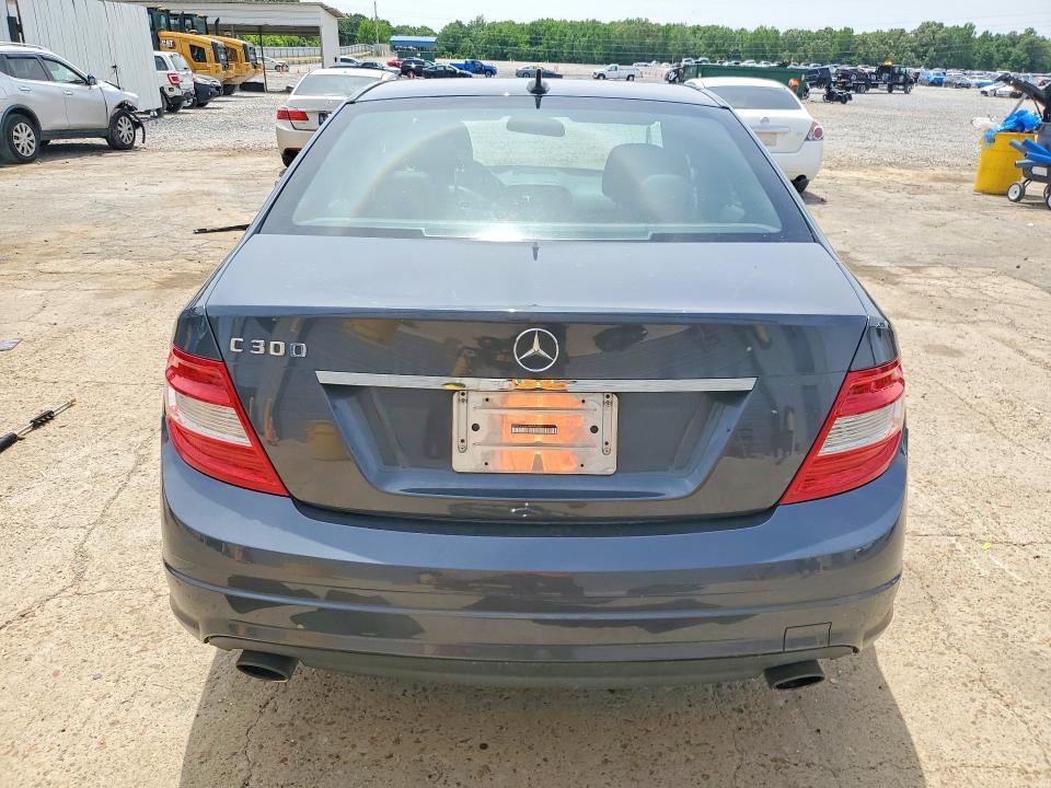 2010 Mercedes-benz C-klasse VIN WDDGF5EB9AR098355 COPART salvage auction — FRONT END, Tn - Salvage Certificate, sold $425 on 2026-07-14 (photo 6)