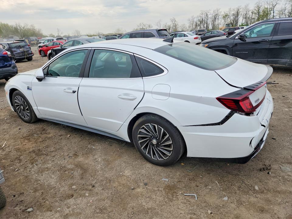 2022 Hyundai Sonata VIN KMHL34JJ1NA047439 COPART salvage auction — REAR END, Md - Cert Of Salvage > 75% Damage, sold $3,200 on 2026-07-28 (photo 2)