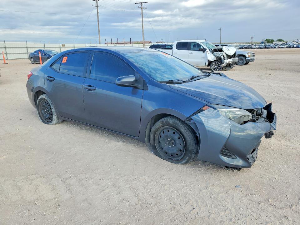 2019 Toyota Corolla VIN 5YFBURHE7KP931377 COPART salvage auction — FRONT END, Id - Salvage Certificate Of Title, sold $2,250 on 2026-07-22 (photo 4)