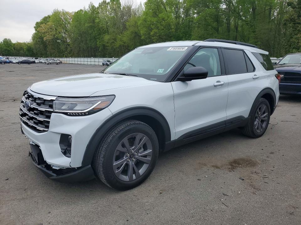 2026 Ford Explorer VIN 1FMUK8DH7TGB52794 COPART salvage auction — FRONT END, NJ - CERT OF TITLE-SALVAGE, sold $8,000 on 2026-07-30 (photo 1)