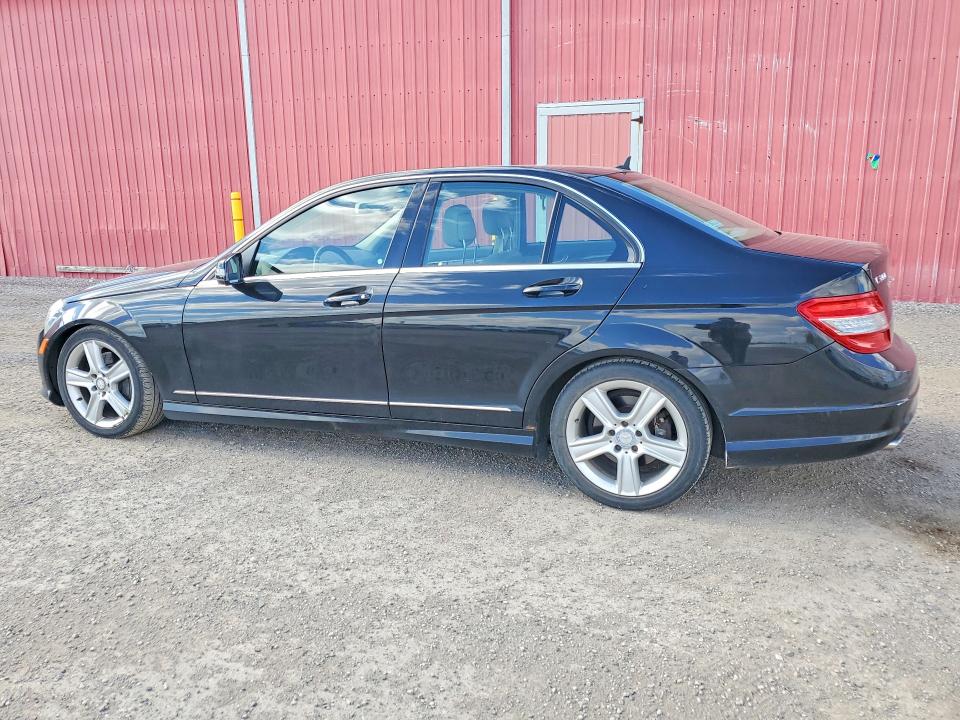 2010 Mercedes-benz C VIN WDDGF8BB6AF377544 COPART salvage auction — MINOR DENT/SCRATCHES, On - Permit No Brand - Unfit, sold $1,050 on 2026-07-03 (photo 2)