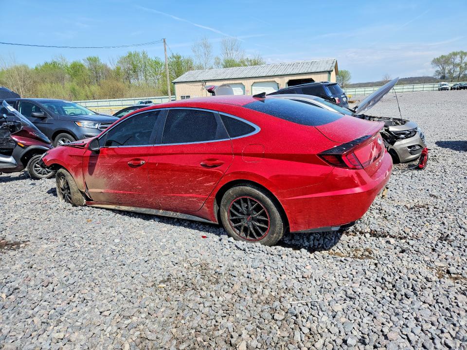 2020 Hyundai Sonata VIN 5NPEG4JAXLH034230 COPART salvage auction — FRONT END, Il - Salvage Certificate, sold $2,150 on 2026-07-27 (photo 2)