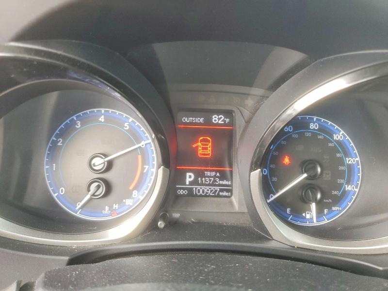 2014 Toyota Corolla VIN 5YFBURHE6EP024382 COPART salvage auction — REAR END, TX - SALVAGE VEHICLE TITLE, sold $1,750 on 2026-07-23 (photo 9)