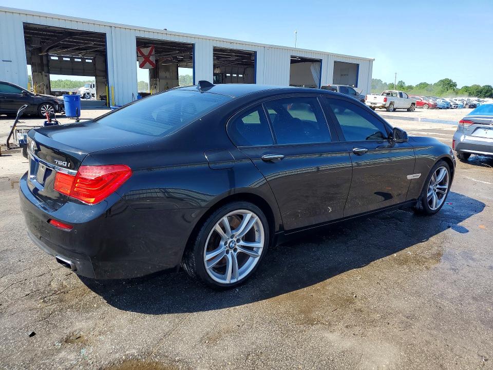 2011 BMW 7er VIN WBAKA8C51BCY37270 COPART salvage auction — SIDE, Al - Cert Of Title-Salvage Title, sold $400 on 2026-07-23 (photo 3)