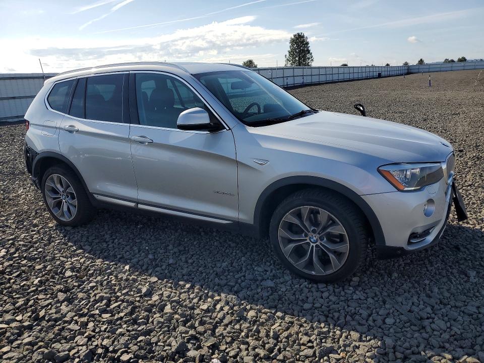 2016 BMW X3 VIN 5UXWY3C57G0N88242 COPART salvage auction — REAR END, WA, sold $4,900 on 2026-07-08 (photo 4)