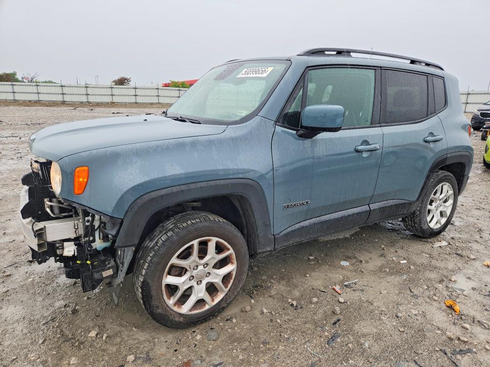 2018 Jeep Renegade VIN ZACCJBBB8JPJ04572 COPART salvage auction — FRONT END, Il - Salvage Certificate, sold $850 on 2026-07-13 (photo 1)