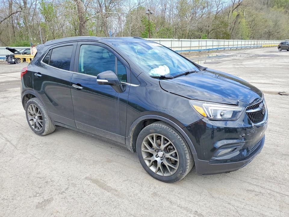 2018 Buick Encore VIN KL4CJ1SBXJB680682 COPART salvage auction — FRONT END, Oh - Cert Of Title-Salvage, sold $1,250 on 2026-07-09 (photo 4)