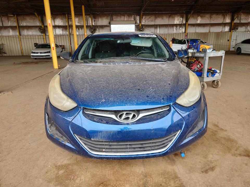 2016 Hyundai VIN KMHDH4AE3GU566969 COPART salvage auction — REAR END, Az - Cert Of Title - Salvage, sold $1,000 on 2026-07-27 (photo 5)