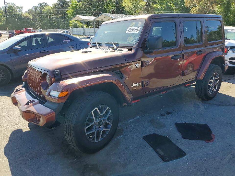 2019 Jeep Wrangler / VIN 1C4HJXDG7KW528215 COPART salvage auction — NORMAL WEAR, Nj - Certificate Of Title, sold $13,100 on 2026-08-03 (photo 1)