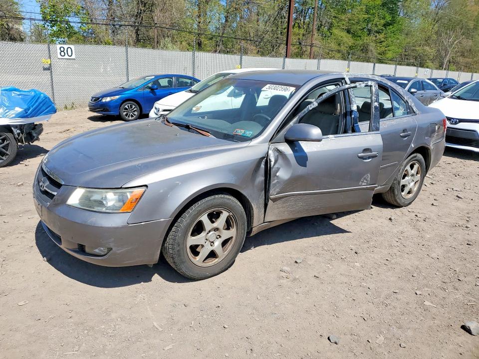 2006 Hyundai Sonata VIN 5NPEU46C16H148530 COPART salvage auction — SIDE, Pa - Cert Of Salv-R=Reconstructed, sold $400 on 2026-07-08 (photo 1)