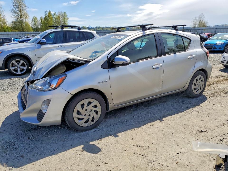 2016 Toyota Prius VIN JTDKDTB30G1119869 COPART salvage auction — FRONT END, Wa - Bill Of Sale, sold $1,750 on 2026-07-06 (photo 1)