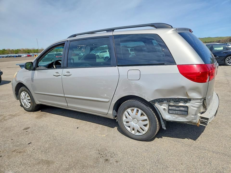 2006 Toyota Sienna VIN 5TDZA23C36S548795 COPART salvage auction — REAR END, NY - CERTIFICATE OF TITLE, sold $875 on 2026-07-29 (photo 2)