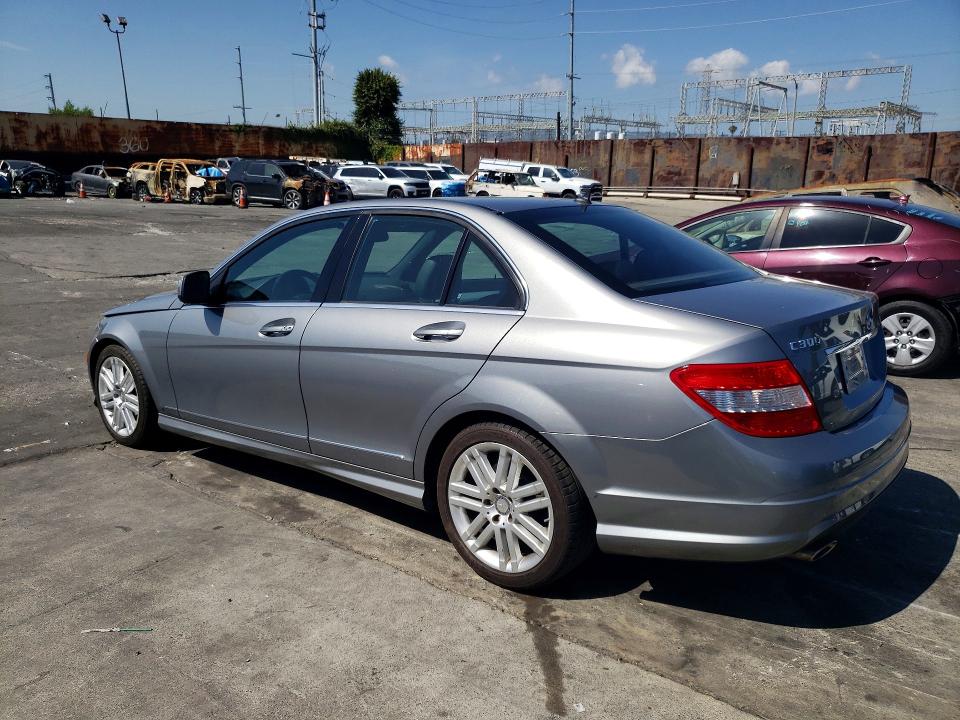 2009 Mercedes-benz C-klasse VIN WDDGF54X69R074992 COPART salvage auction — FRONT END, Ca - Salvage Certificate, sold $1,850 on 2026-08-07 (photo 2)