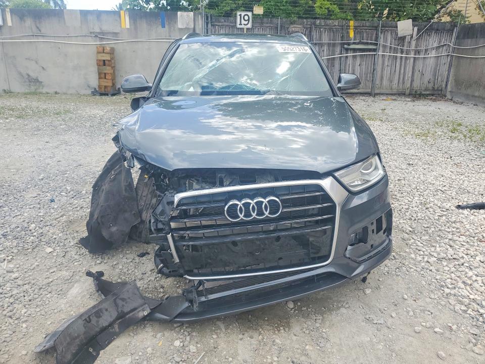 2018 Audi Q3 VIN WA1BCCFS8JR029067 COPART salvage auction — FRONT END, Salvage Title, sold $400 on 2026-07-14 (photo 5)