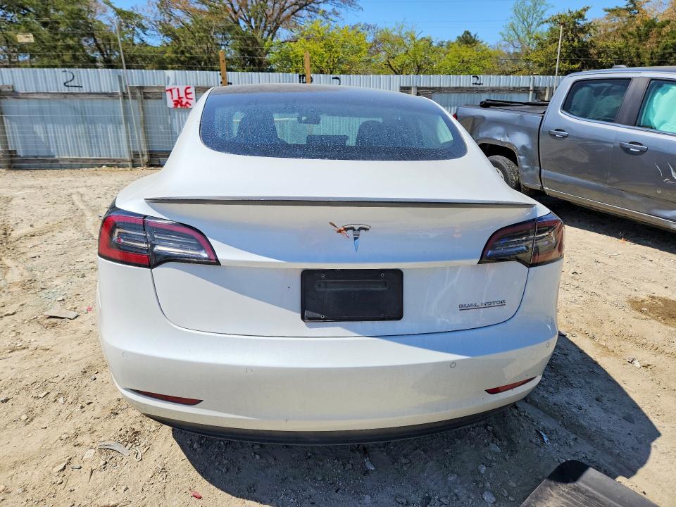 2020 Tesla Model 3 VIN 5YJ3E1EC4LF623845 COPART salvage auction — FRONT END, Md - Cert Of Salvage > 75% Damage, sold $300 on 2026-07-07 (photo 6)