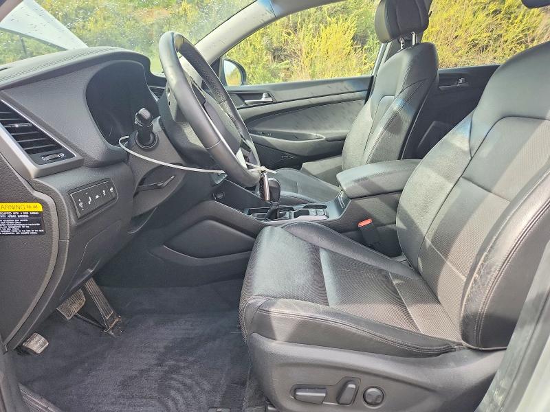 2018 Hyundai Tucson VIN KM8J3CA23JU653327 COPART salvage auction — FRONT END, Nv - Salvage Title, sold $6,100 on 2026-07-02 (photo 7)