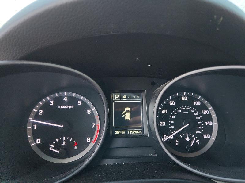 2017 Hyundai Santa fe VIN 5XYZU3LB8HG429385 COPART salvage auction — FRONT END, NE, sold $275 on 2026-07-21 (photo 9)