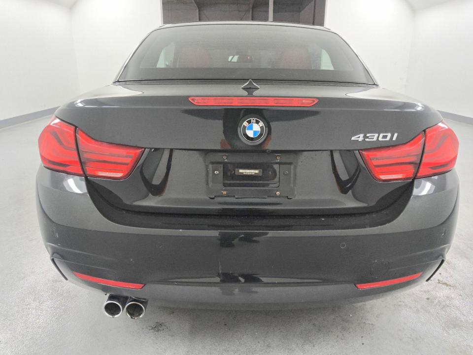 2018 BMW 4 series VIN WBA4Z1C50JEC72251 COPART salvage auction — FRONT END, CA - CERTIFICATE OF TITLE, sold $3,700 on 2026-07-09 (photo 6)