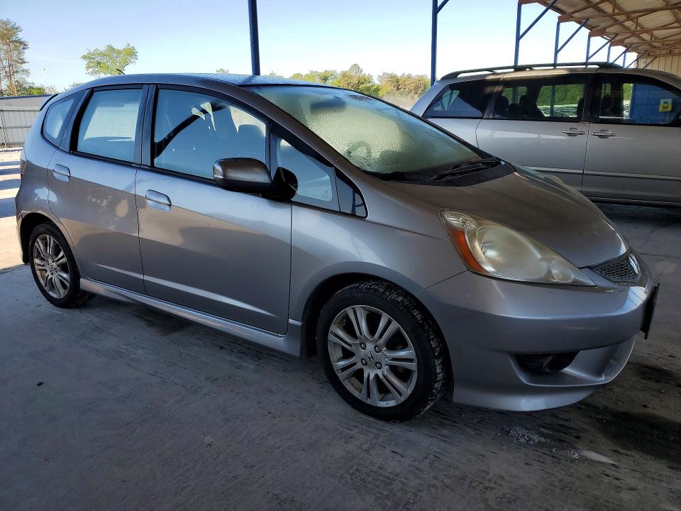 2009 Honda Fit VIN JHMGE88499S032404 COPART salvage auction — REAR END, Ga - Cert Of Title-Salvage, sold $1,700 on 2026-07-09 (photo 4)